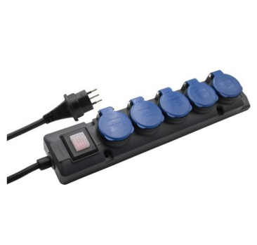 Brennenstuhl | Super-Solid Steckdosenverteiler 5x T13 Steckdosen